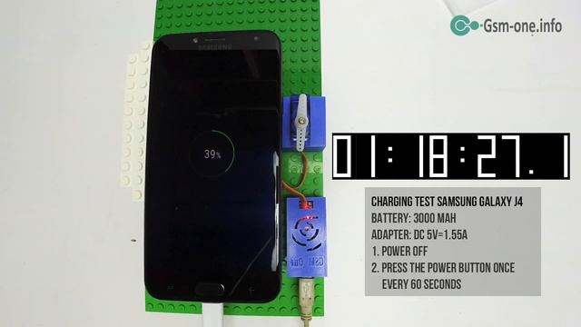 Samsung Galaxy J4 Battery Charging Speed Test смотреть онлайн