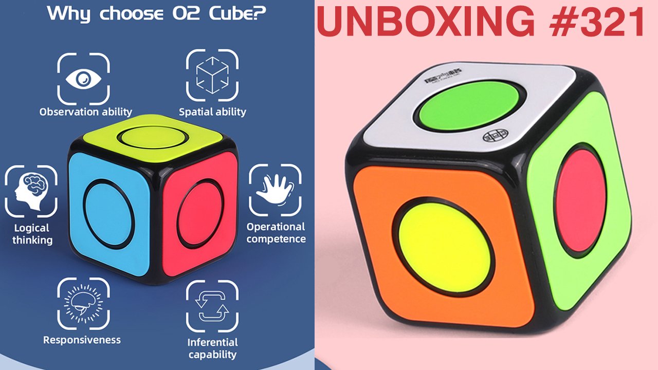 Unboxing №321 QiYi O2 Cube Standard Version. Обзор смотреть онлайн