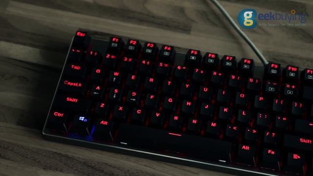 ThundeRobot Black King Kong Gaming Keyboard Review смотреть онлайн