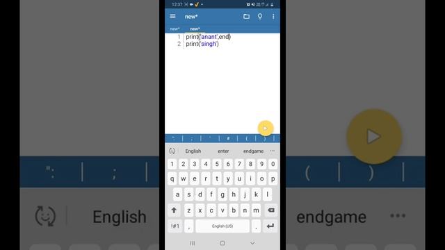 ESCAPE SEQUENCE FULL EXPLANATION python full tutorial series in android phone/mobile (part5) смотреть онлайн