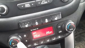 Kia Ceed Сброс ТО на приборке, и диагностика климата на ошибки