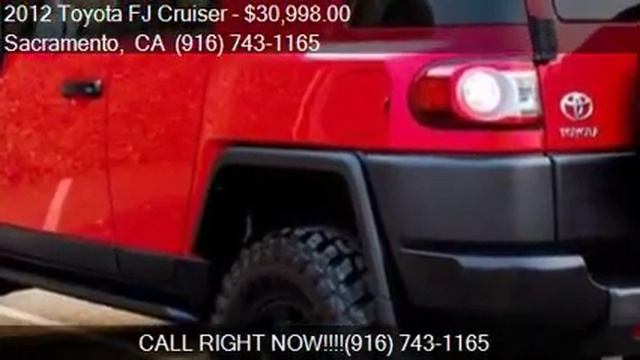 2012 Toyota FJ Cruiser Base 4x4 4dr SUV 5A for sale in Sacra смотреть онлайн