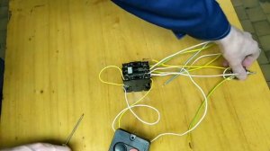 Реверс с одним пускателем. На 380 вольт.