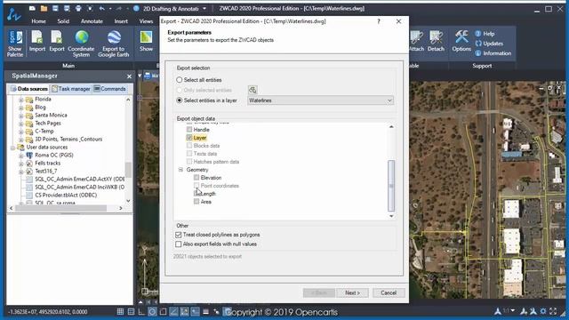 Transfer geodata between ZWCAD and AutoCAD Map - Spatial Manager Blog смотреть онлайн