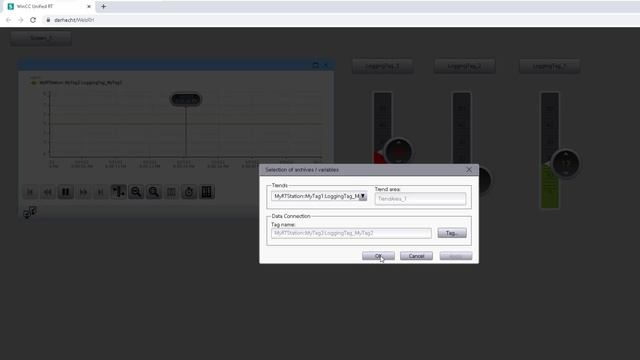 WinCC Unified: switch archive variables and trend dynamically on a trend control смотреть онлайн