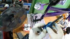 Переборка задней втулки с ножным тормозом