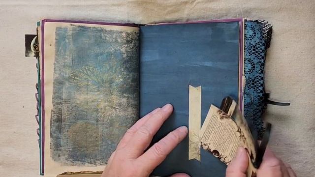 Witches Grimoire Junk Journal Flip Through (SOLD)