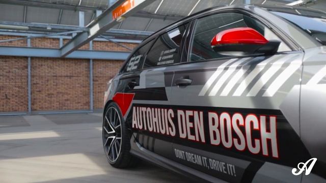 Carwrap Nardo Grey Audi RS6 Autohuis Denbosch смотреть онлайн