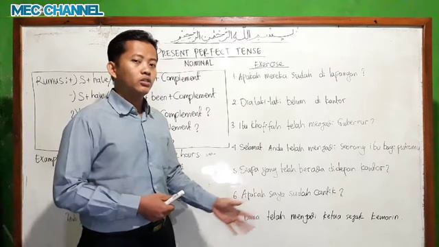 13 MENIT MENGUASAI BAHASA INGGRIS RUMUS PRESENT PERFECT TENSE (NOMINAL) смотреть онлайн