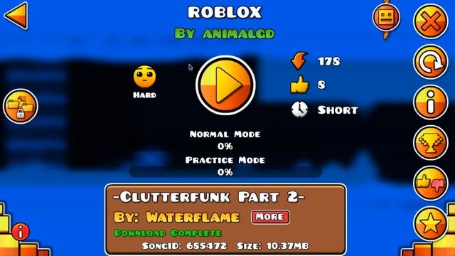 Geometry Dash | Playing Roblox Levels (dumb video you should stop watching please) смотреть онлайн