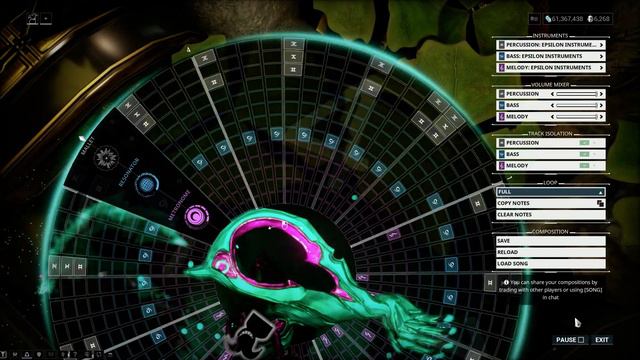 Warframe Mandachord: We Appreciate Power (Grimes) + Glyph Codes смотреть онлайн