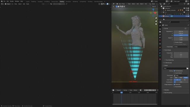 Advanced Hologram Effect Made Easy with Geometry Nodes смотреть онлайн