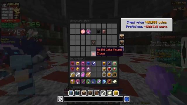 LOOT FROM 10 FLOOR 5 S+ DUNGEON RUNS! (Hypixel Skyblock) смотреть онлайн