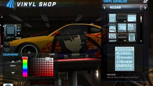 Need for Speed World Anime Art Vinyl tutorial : Nissan Silvia S15 Lisa Edition from PSO2 смотреть онлайн