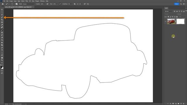 130 - 5 Minute Video - Photoshop - Manual Cut Out - No Selections смотреть онлайн