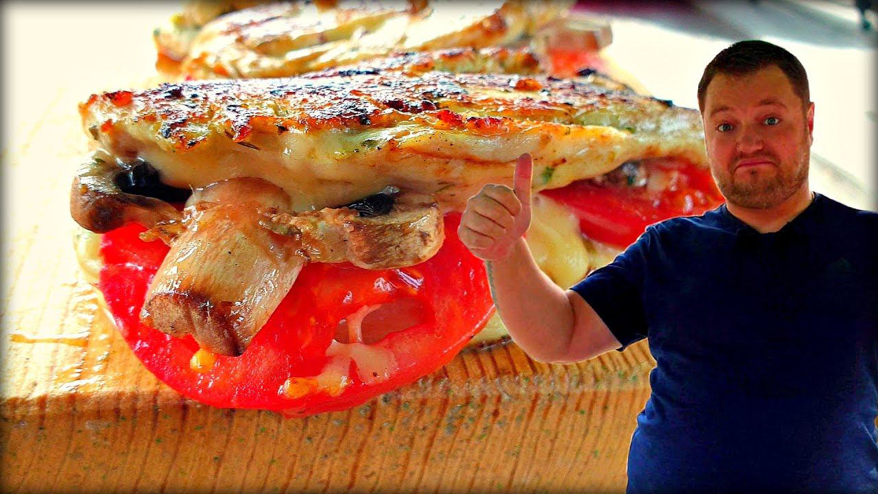 Фаршированная КУРИНАЯ грудка | Chicken breast pesto смотреть онлайн