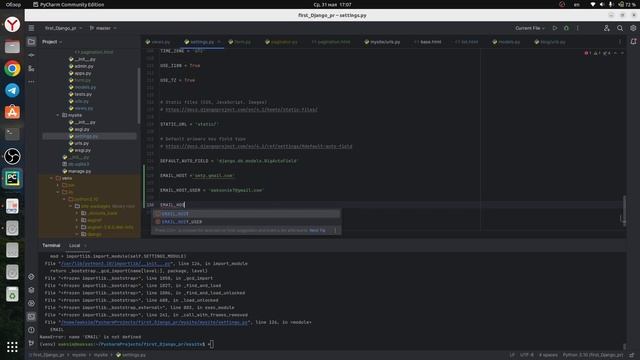 Учим Django | Глава 2 | Пагинация, Комментарии, Репост смотреть онлайн