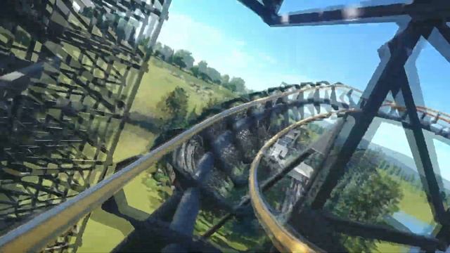 Thrilling High Mega Roller Coaster POV at Theme Park l Realistic Simulation #10 смотреть онлайн