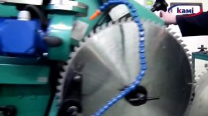 Станок для заточки дисковых пил OSW 5A: Заточка дисковой пилы по передней и задней граням