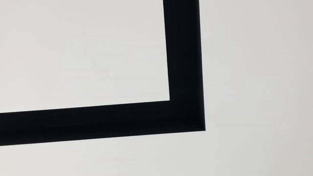 Потолок с нишей покрашенной в чёрный цвет. смотреть онлайн