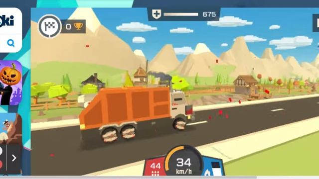 ZOMBIE DERBY: BLOCKY ROADS - Play Zombie Derby: Blocky Roads on Poki смотреть онлайн