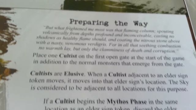 Ужас Аркхэма + Ужас Кингспорта (Атлач-Нача): Подготовка (1) смотреть онлайн