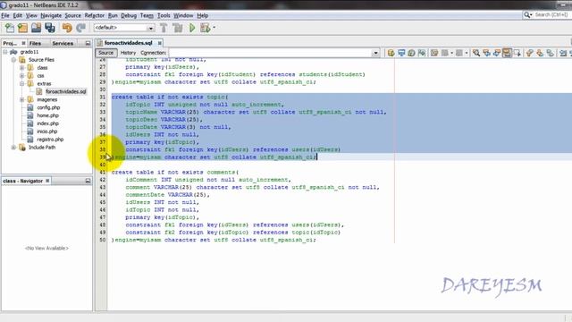 Creacion de Tablas usando MySQL - MER смотреть онлайн