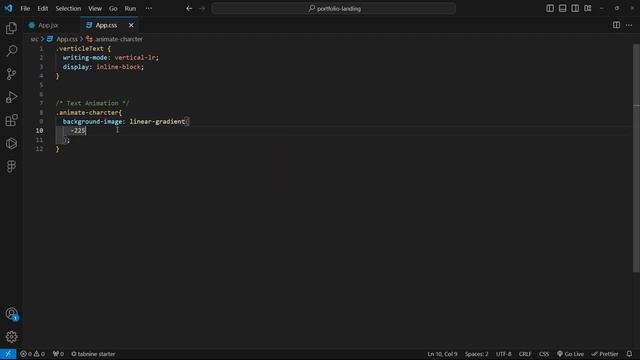 React.js Animation Mastery: Animated Portfolio Landing Page l Speed Coding смотреть онлайн