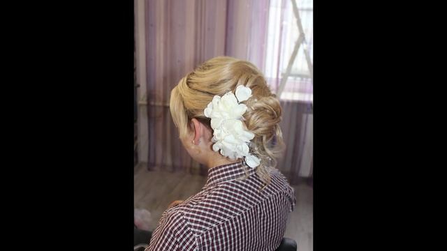 Красивые прически на свадьбу и выпускной смотреть онлайн