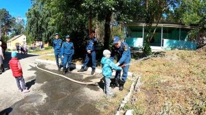 Противопожарная тренировка в ДОУ «Рябинка»