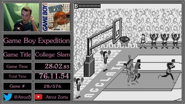 Game Boy Expedition! Game 28/576 College Slam смотреть онлайн