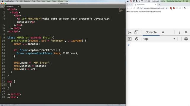 JS Quick Hits 69 - Custom Errors смотреть онлайн