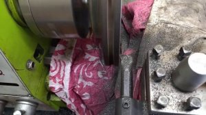 Токарный станок CJM 280. Проточка тормозного диска.