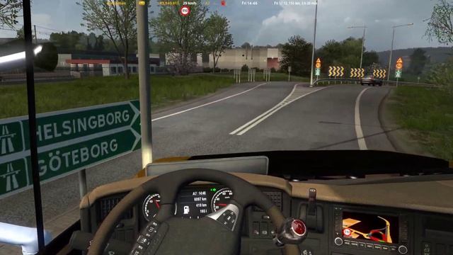 [Special]ETS2 v1.36[DX11] job from Växjö(S) to Göteborg(S). смотреть онлайн