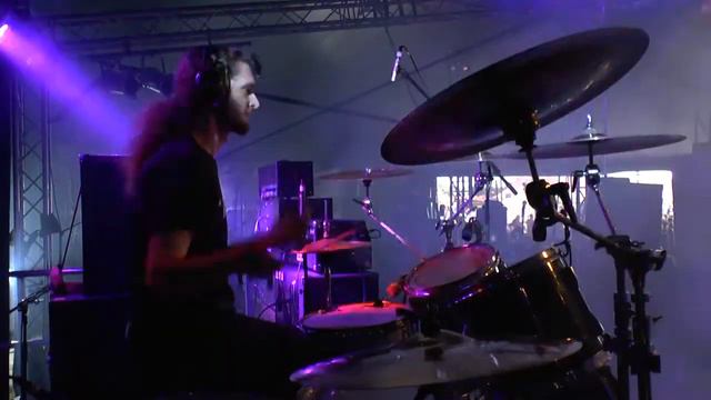 Against the Wind - Sellsword Drum Cam @ Bloodstock смотреть онлайн