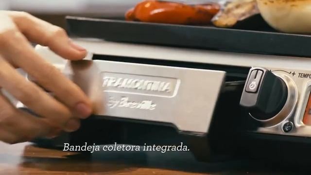 Grill Eletrico Tramontina By Breville Smart Inox 2000W com Bandeja Coletora Removivel смотреть онлайн