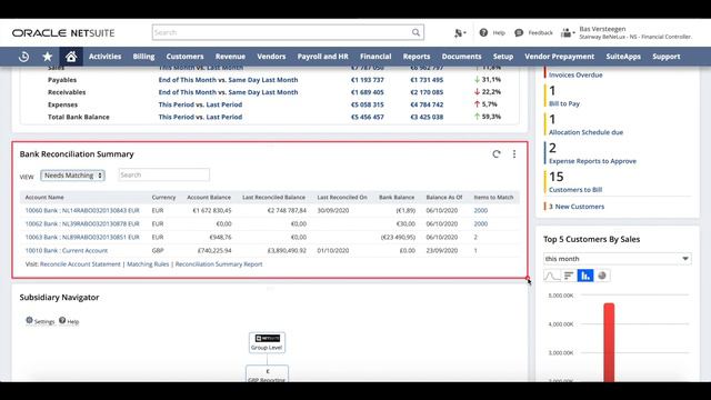 NetSuite Bank Feeds SuiteApp for Europe смотреть онлайн