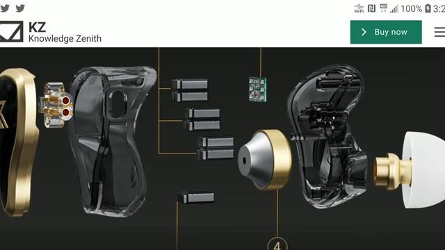 KZ ZAS Earphone Is Still The Brand's Best Tuned Earphone With 7BA And 1DD Hybrid Drivers