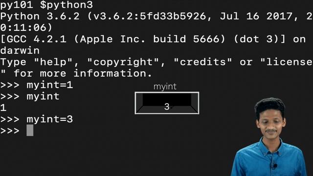 Python MalayalamTutorial | Part-3 | Data Types & Variables смотреть онлайн