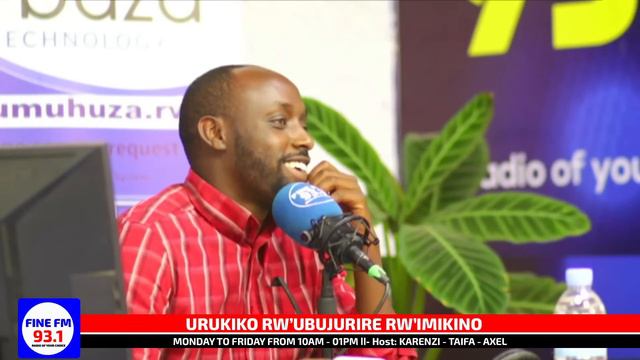 #93.1FINE FM LIVE_MASUDI MUNZIRA ZISOHOKA MURI RAYON_URUKIKO RW'UBUJURIRE смотреть онлайн