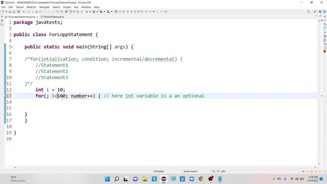 Iteration and Conditional Statements in JAVA || IF, SWITCH, FOR, WHILE, Do - WHILE LOOP in JAVA смотреть онлайн