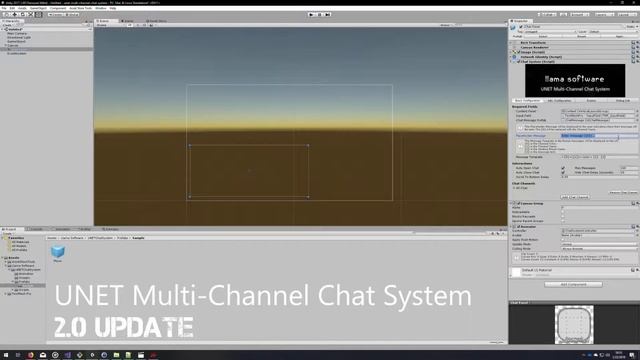 Unity Asset - Simple Chat 2 0 Demo смотреть онлайн