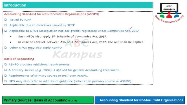 Lecture: Primary Sources: Basis of Accounting | Accounting Standard for NPOs (FL134) смотреть онлайн