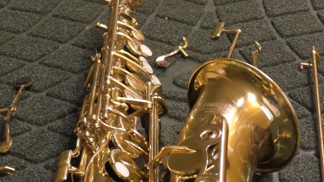 Saxophone restoration.Yamaha 62 смотреть онлайн