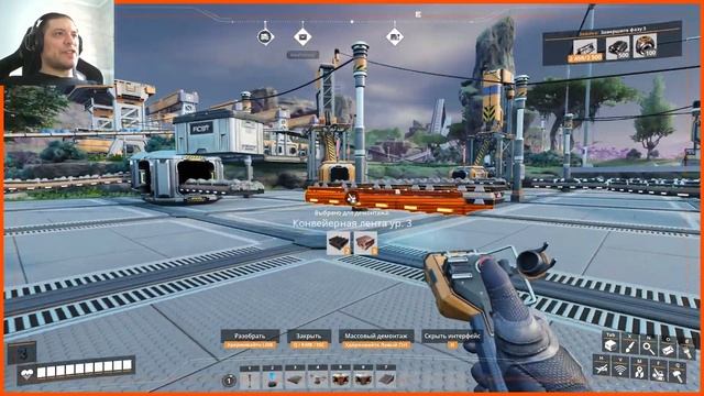 Satisfactory(update 7) #13.1 - Простые чертежи смотреть онлайн