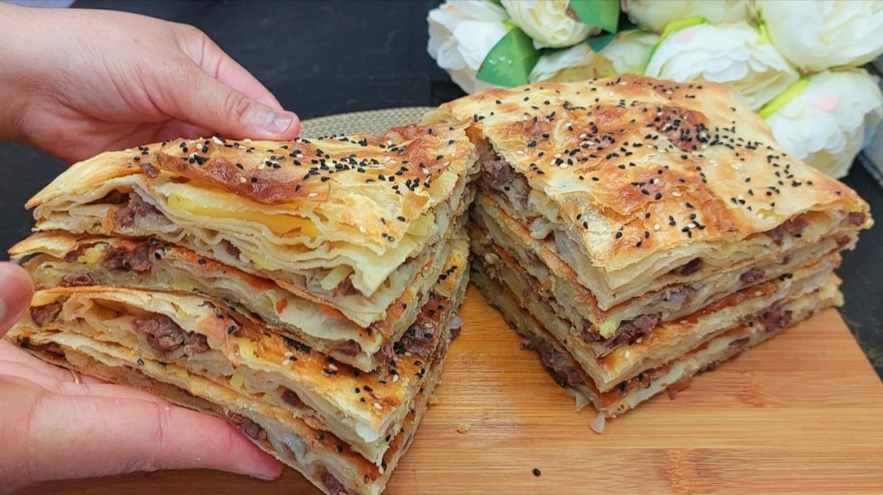 ДАЖЕ ОСТЫТЬ НЕ УСПЕЕТ!!! ТАКАЯ ВКУСНАЯ КАТЛАМА СЪЕДАЕТСЯ В ОДИН МИГ ‼ смотреть онлайн