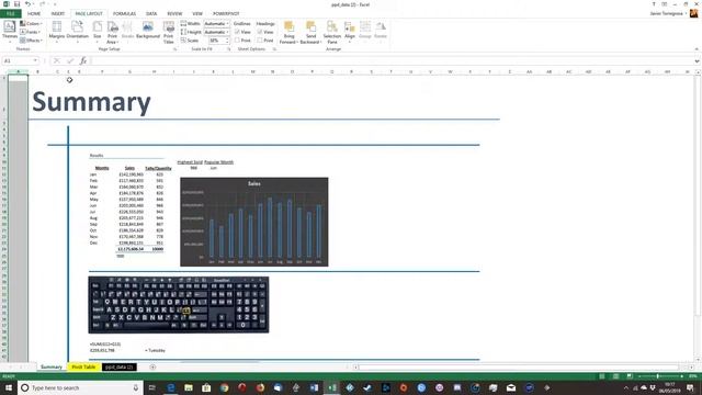 Excel, How To Hide Column headings and Row Numbers смотреть онлайн