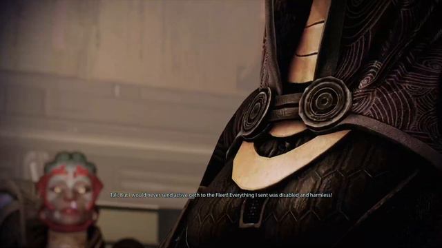 Tali's trial intro without persuasion checks (Renegade) – Mass Effect 2 смотреть онлайн