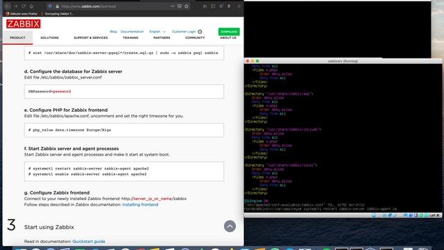 Zabbix - Installation du serveur Zabbix смотреть онлайн