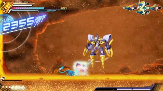 Azure Striker Gunvolt 3: Grazie Boss Fight смотреть онлайн